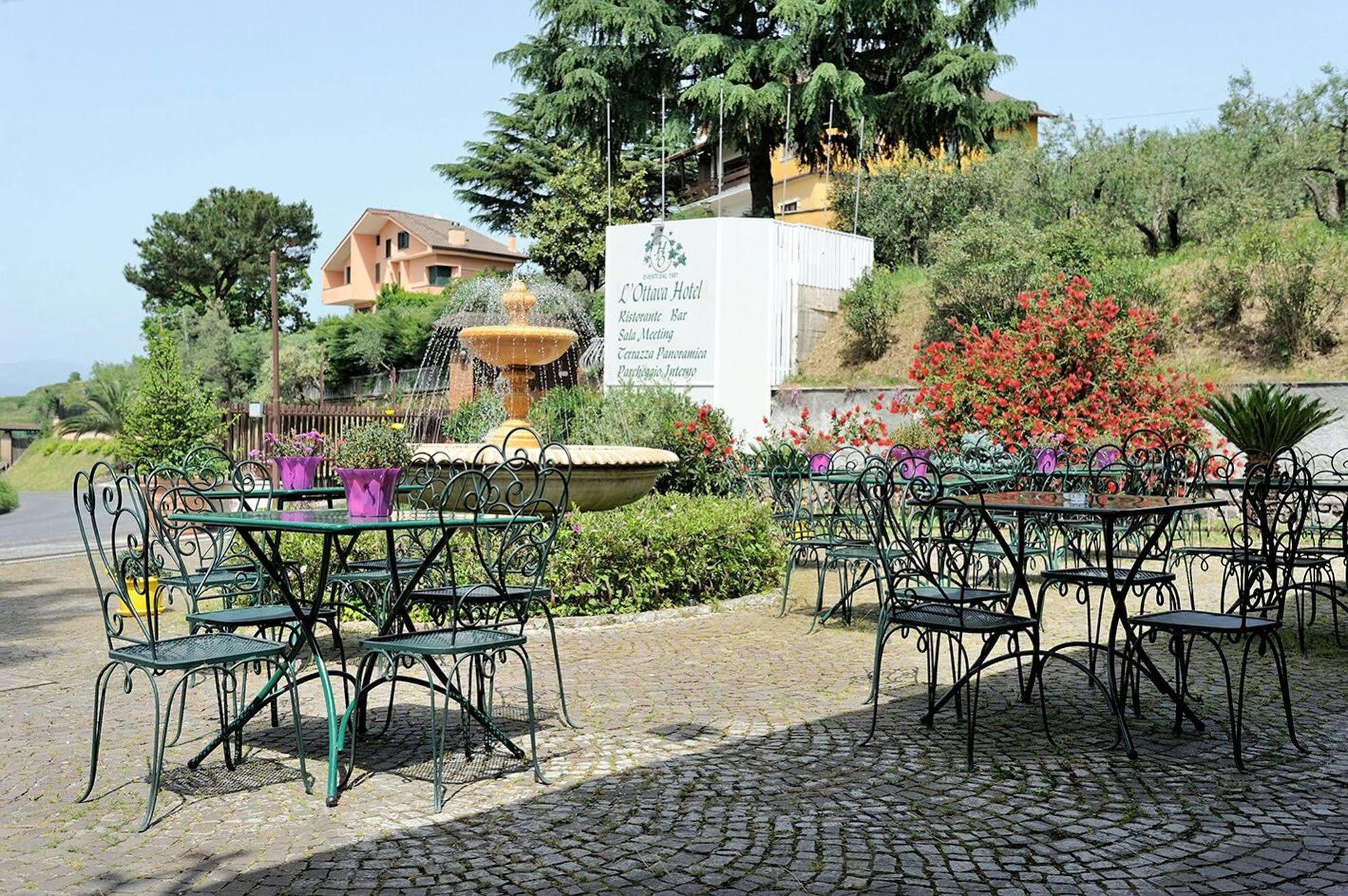 L'Ottava Hotel Monte Compatri Bagian luar foto